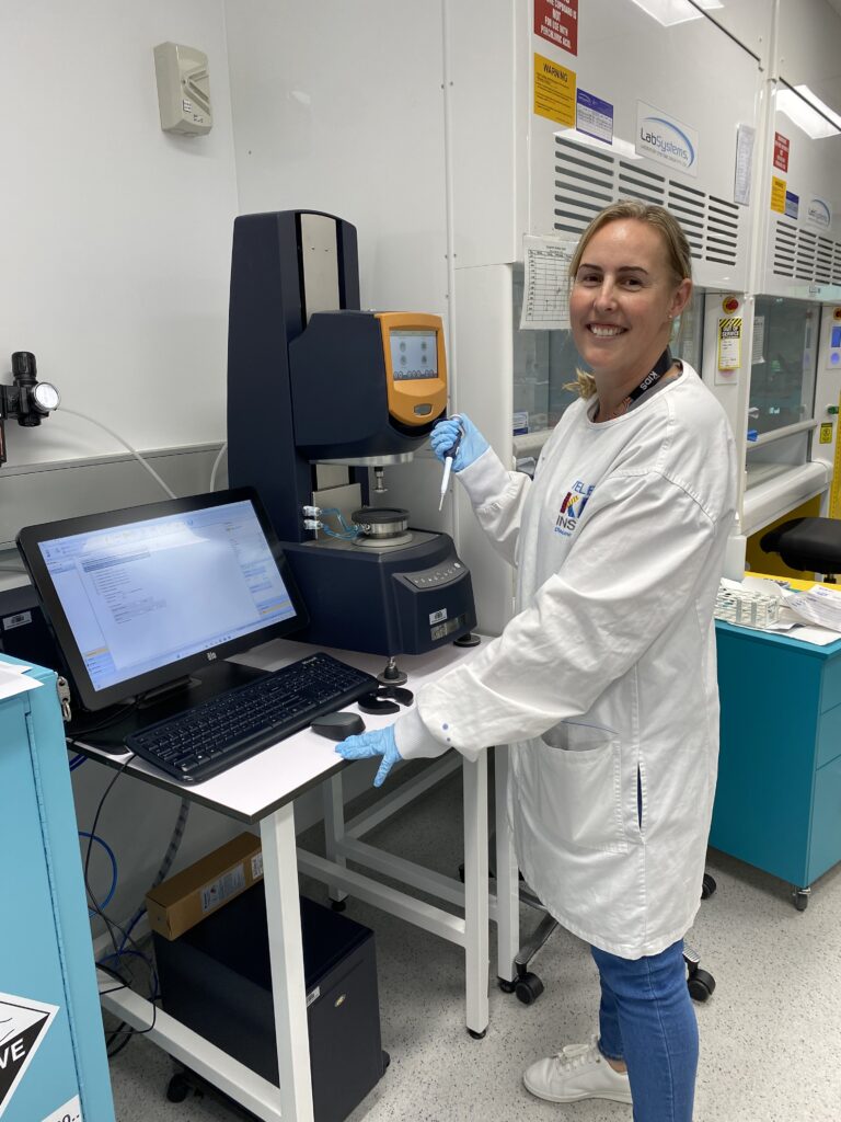 Crystal Bourke Rheometer photo